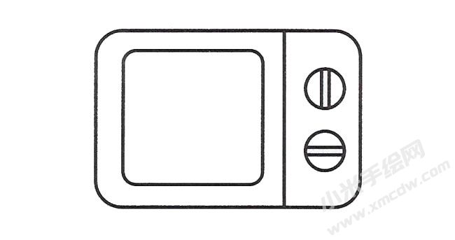 简笔画烤箱画法步骤图示02.jpg