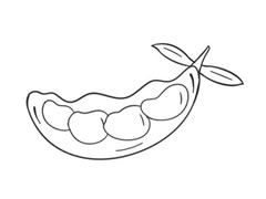 豌豆简笔画创作步骤图示