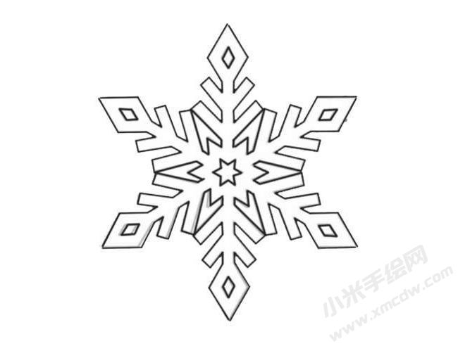 雪花简笔画绘制步骤09.jpg